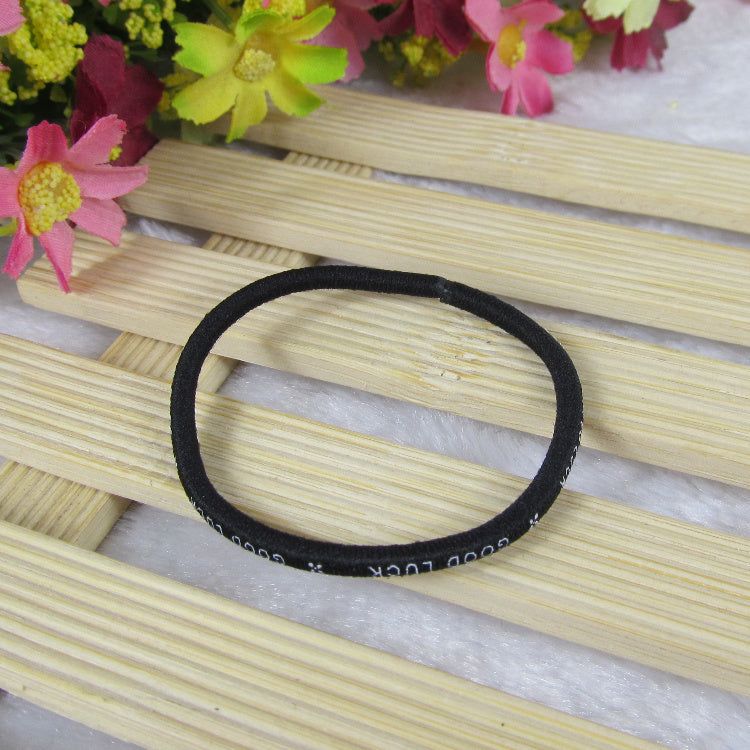 Fashion Hair Tie Cord Unembellished Elastic Band Limorista