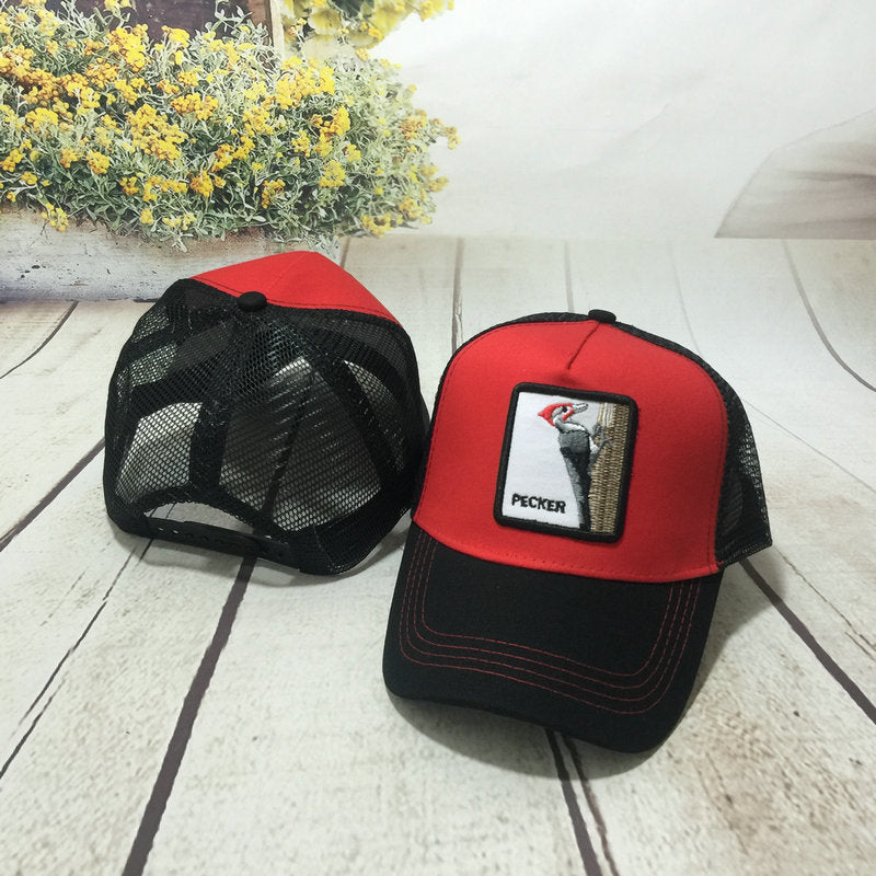 Animal embroidery baseball cap men and women summer Limorista