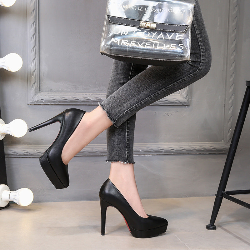 High heels stiletto single shoes women Limorista