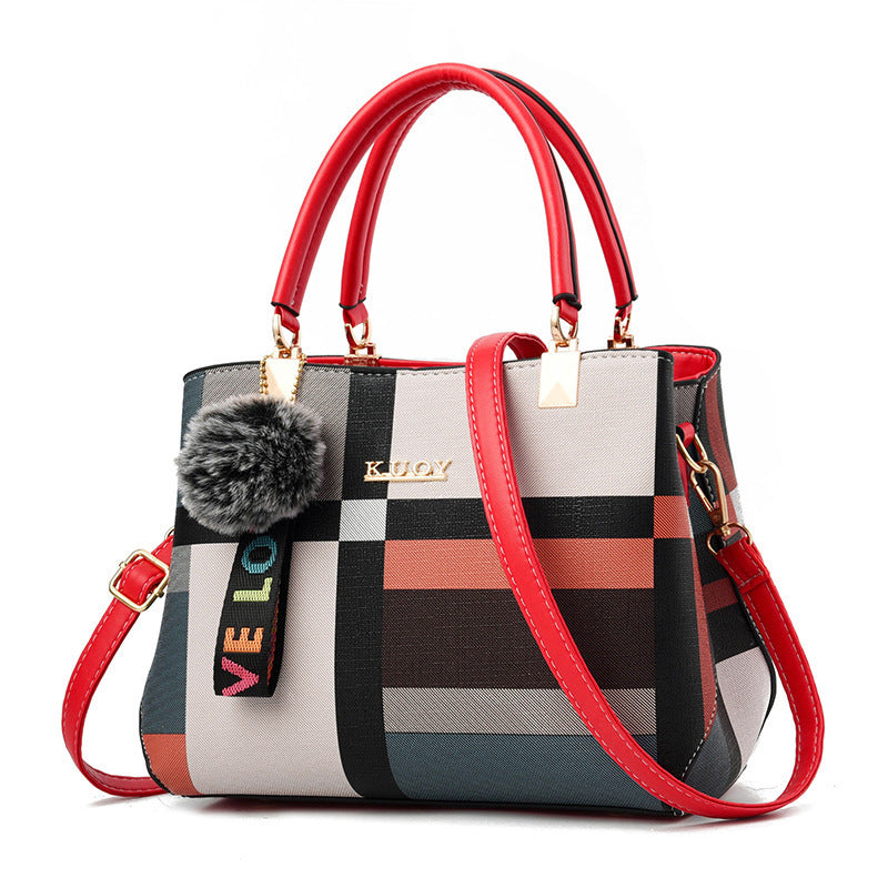 The New Trendy Ladies Middle-Aged Handbag All-Match Shoulder Bag Diagonal Mother Bag Limorista