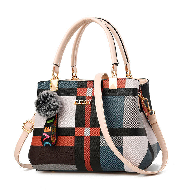 The New Trendy Ladies Middle-Aged Handbag All-Match Shoulder Bag Diagonal Mother Bag Limorista