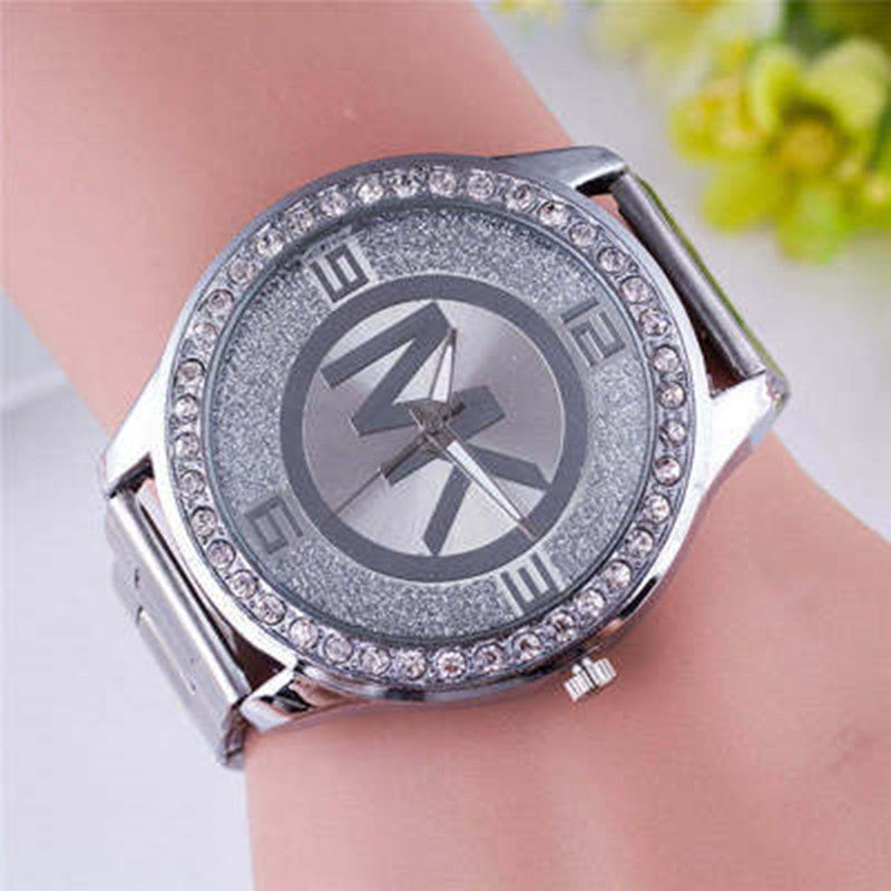 Alloy Diamond Fashion Trend Steel Band Men&