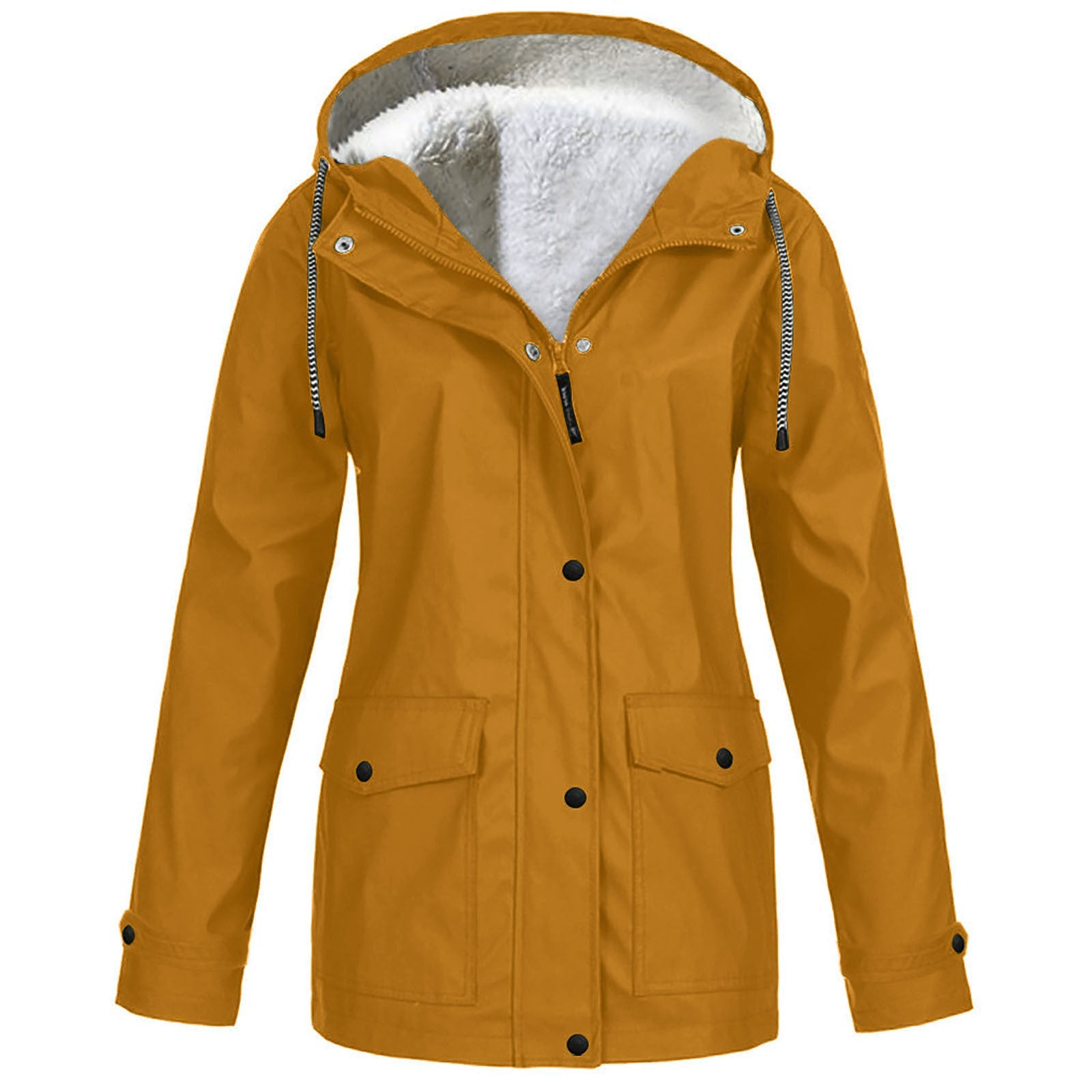 Fleece Jacket Outdoor Mountaineering Hooded Coat Winter Outwear Limorista
