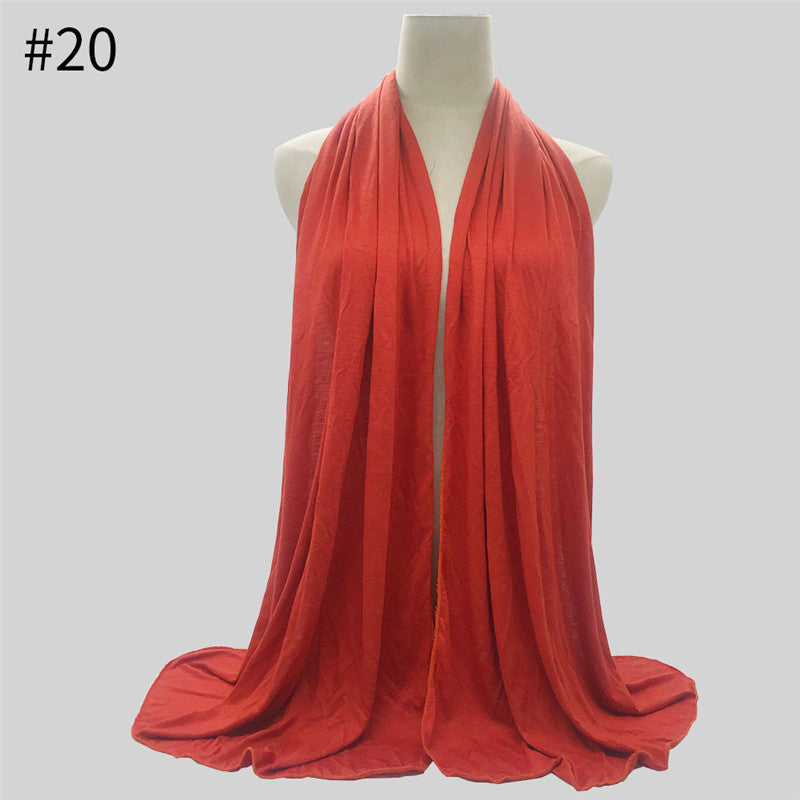 170x60cm Fashion Jersey Hijab Scarf Long Muslim Shawl Limorista