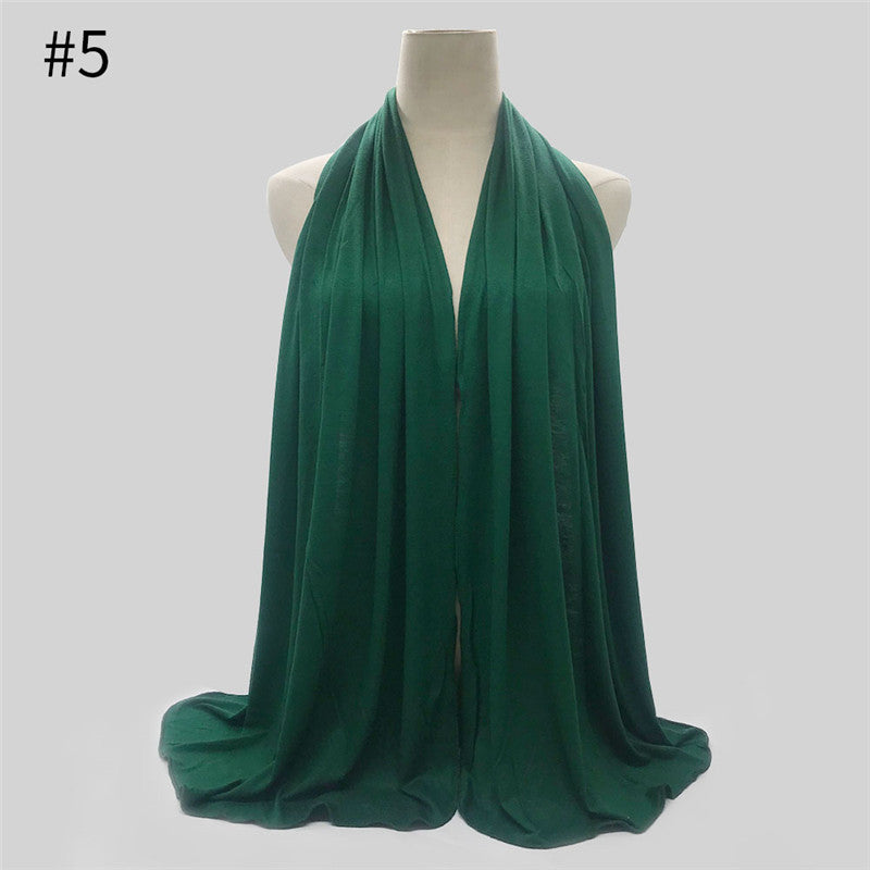 170x60cm Fashion Jersey Hijab Scarf Long Muslim Shawl Limorista