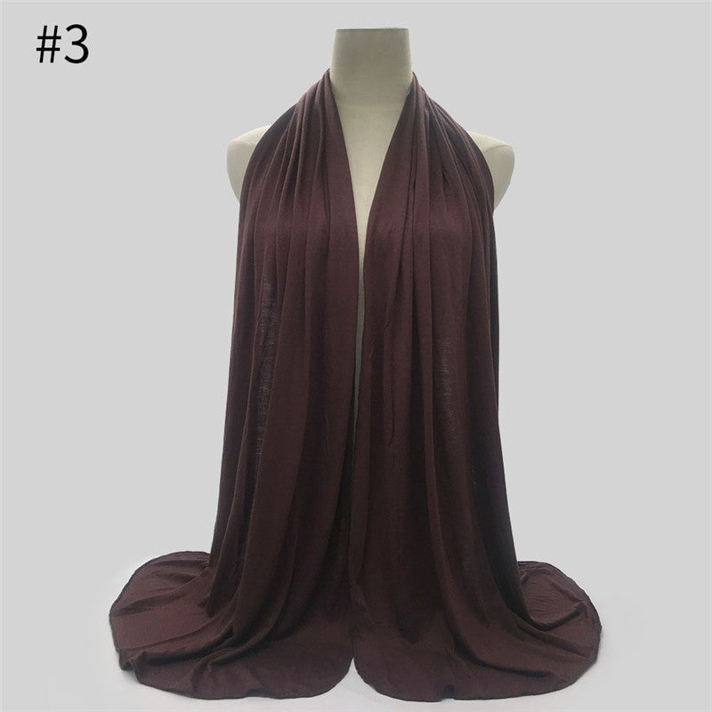 170x60cm Fashion Jersey Hijab Scarf Long Muslim Shawl Limorista