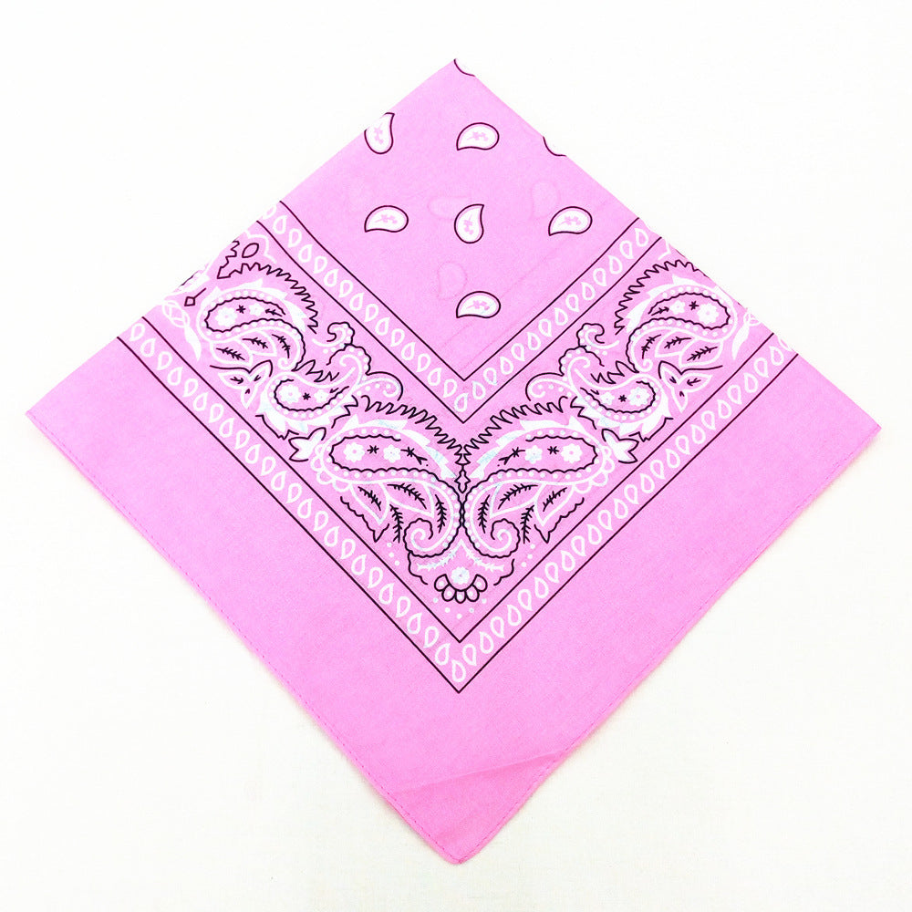 55 cm Polyester Turban Cashew Square Scarf Limorista