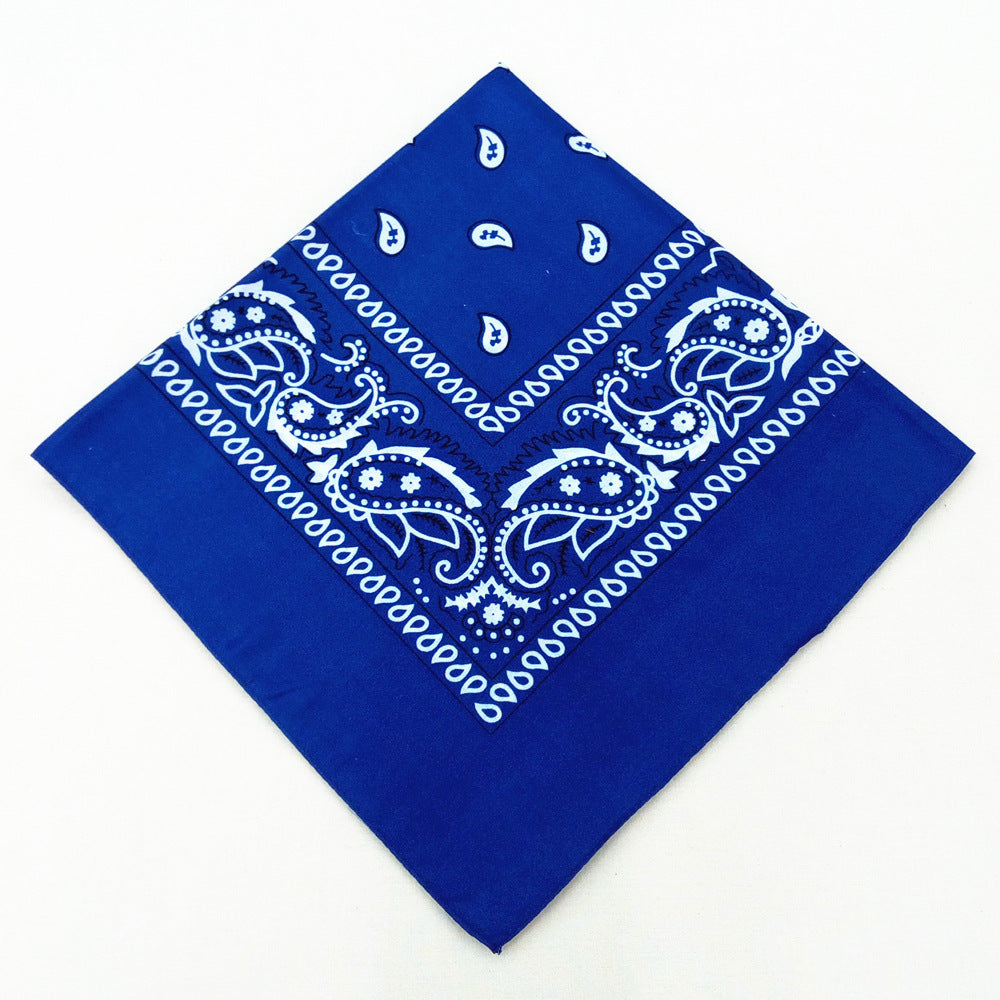 55 cm Polyester Turban Cashew Square Scarf Limorista