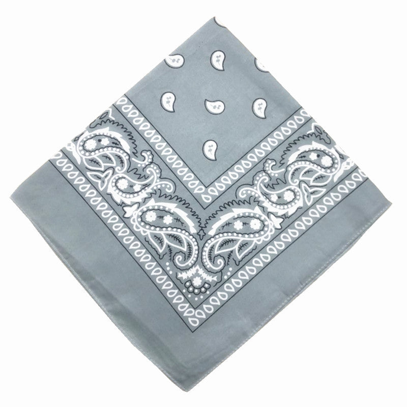 55 cm Polyester Turban Cashew Square Scarf Limorista