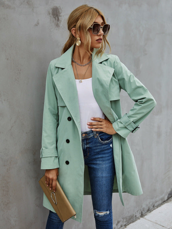 Belted temperament commuter Korean women&