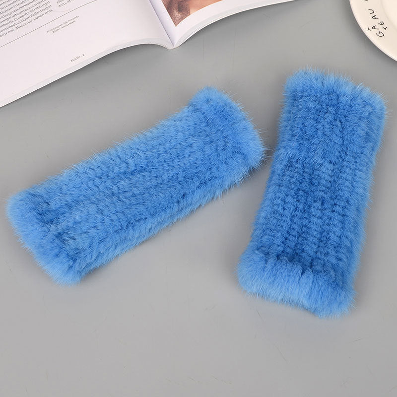 Thickened Warm Winter Wristband Mid-length Gloves Limorista