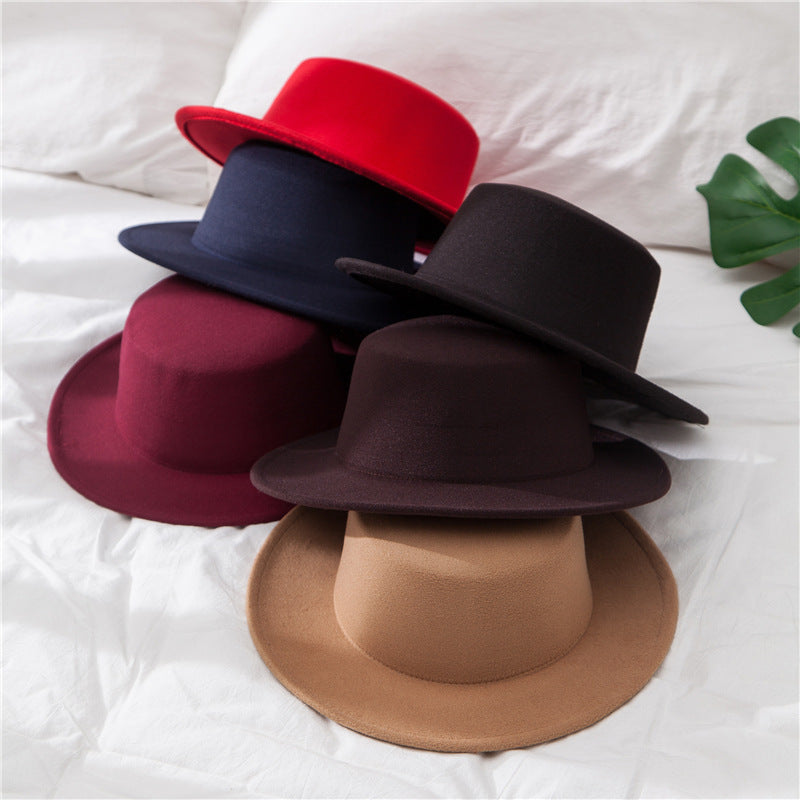 Vintage Gentleman British Style Woolen Hats For Men And Women Limorista