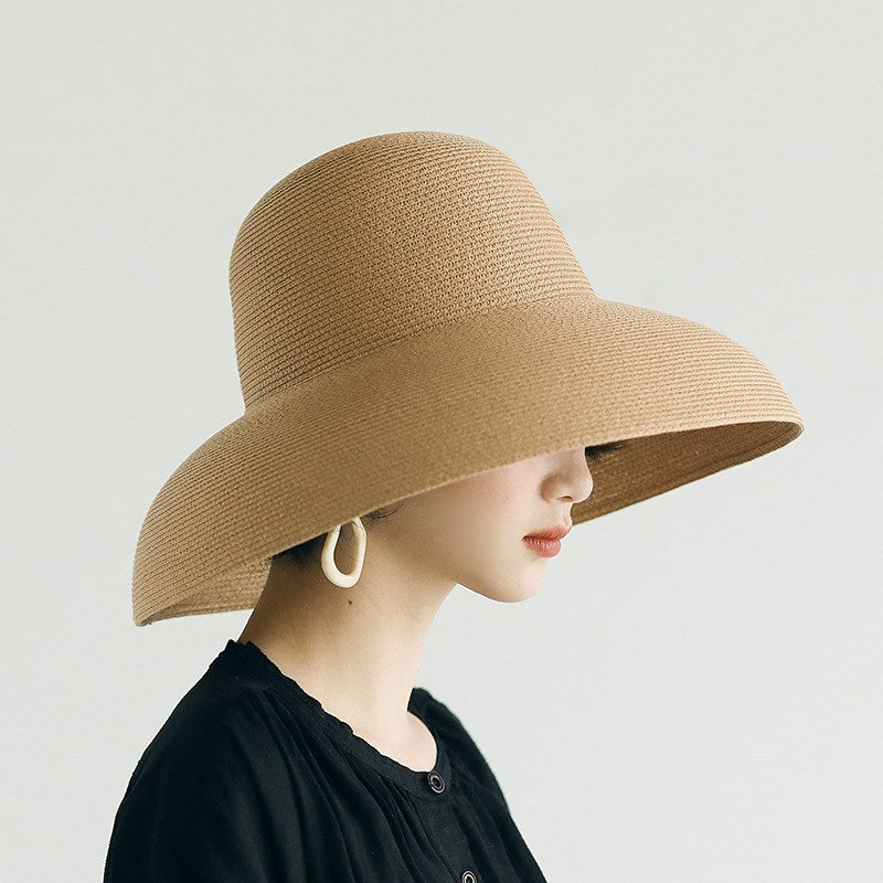 Sun Protection Hepburn Wind Sun Hat Holiday Beach Hat Limorista