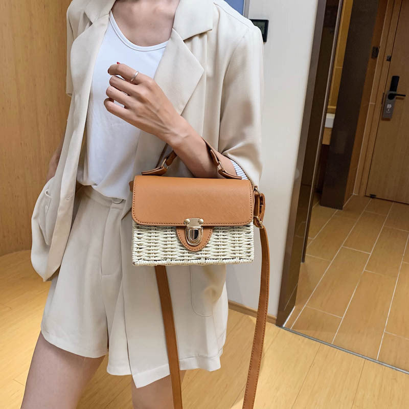 Korean Style Portable Square Beach Female Bag Limorista