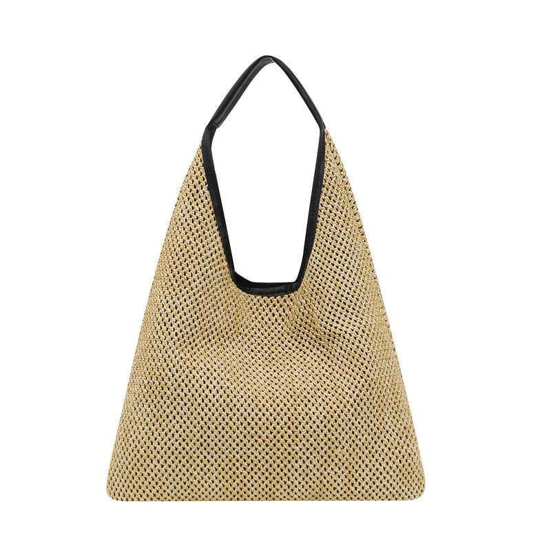 Fashion Rattan Women Shoulder Bags Wikcer Woven Female Handbags Large Capacity Summer Beach Straw Bags Casual Totes Limorista