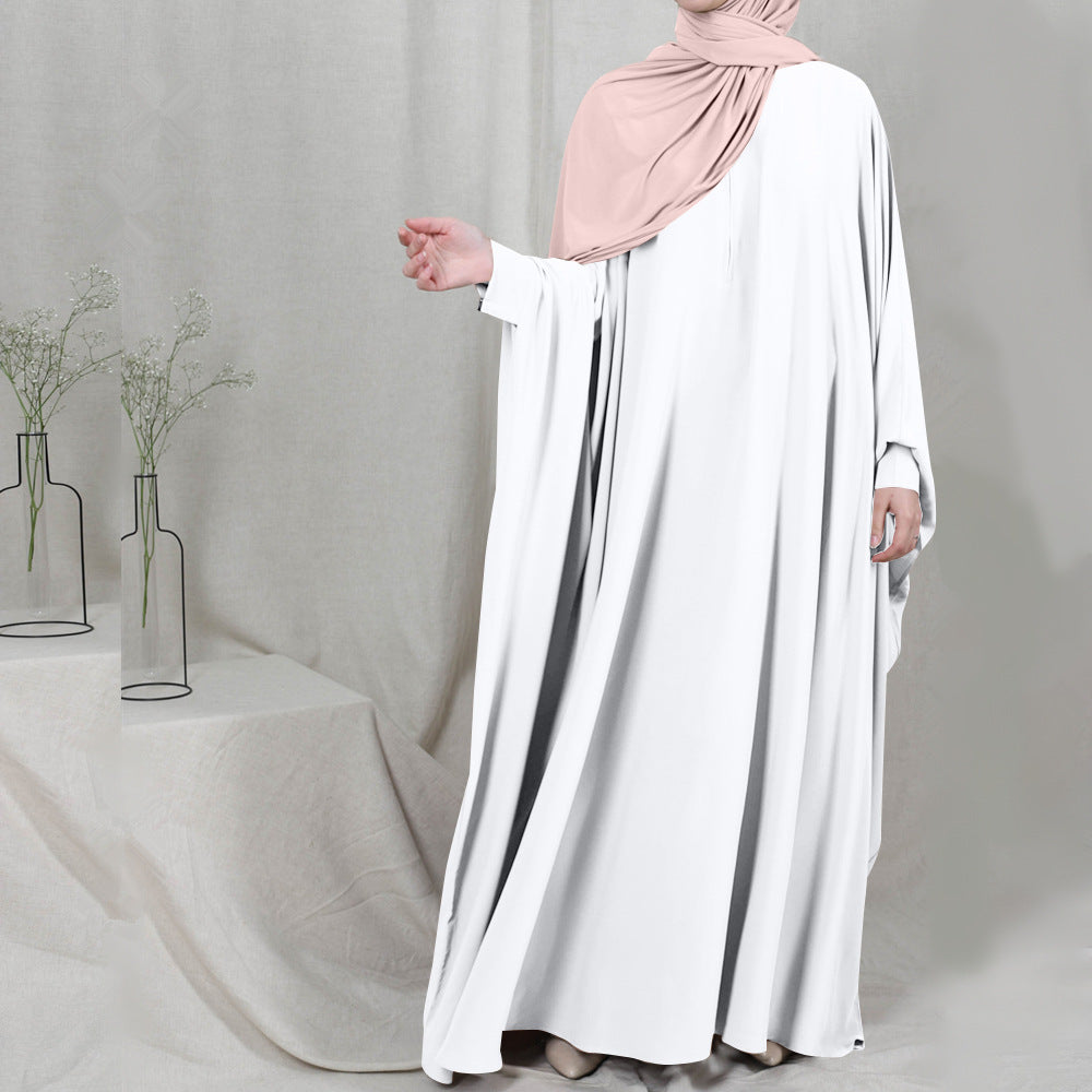 Eid Hooded Muslim Women Hijab Dress Prayer Garment Jilbab Abaya Long Khimar Full Cover Ramadan Gown Abayas Islamic Clothes Niqab Limorista