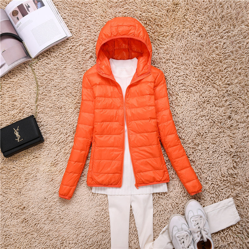 Loose Jacket Plus Fat Plus Size Light And Thin Down Jacket Women Short Short Fat Sister Catty Fat Mm Special Mother Thin Limorista