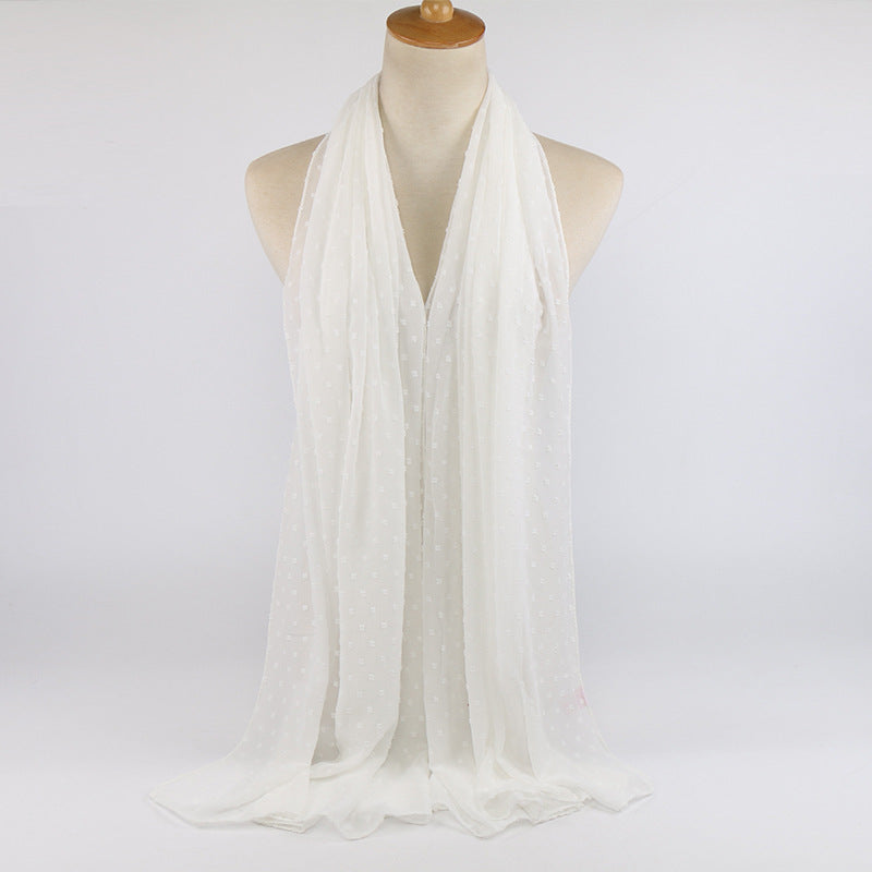 Thick Chiffon Long Scarf Limorista