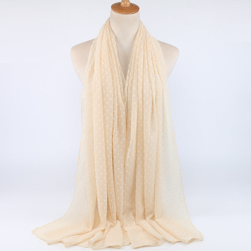 Thick Chiffon Long Scarf Limorista