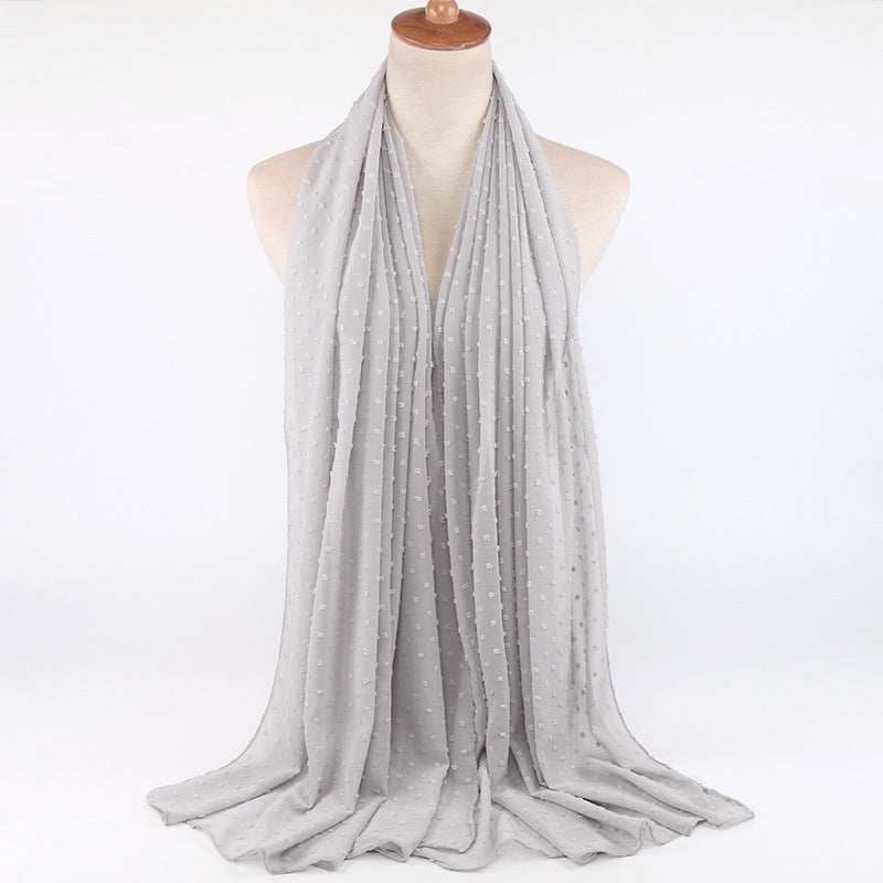 Thick Chiffon Long Scarf Limorista