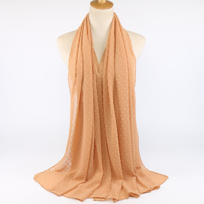Thick Chiffon Long Scarf Limorista