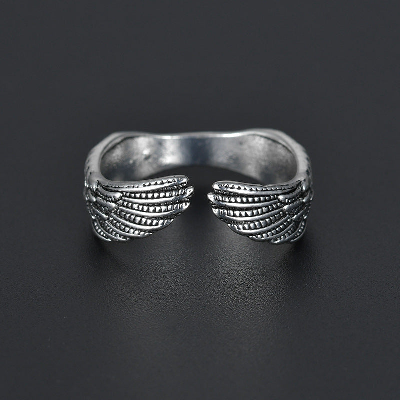 Hip Hop Angel Wing Ring Male Limorista