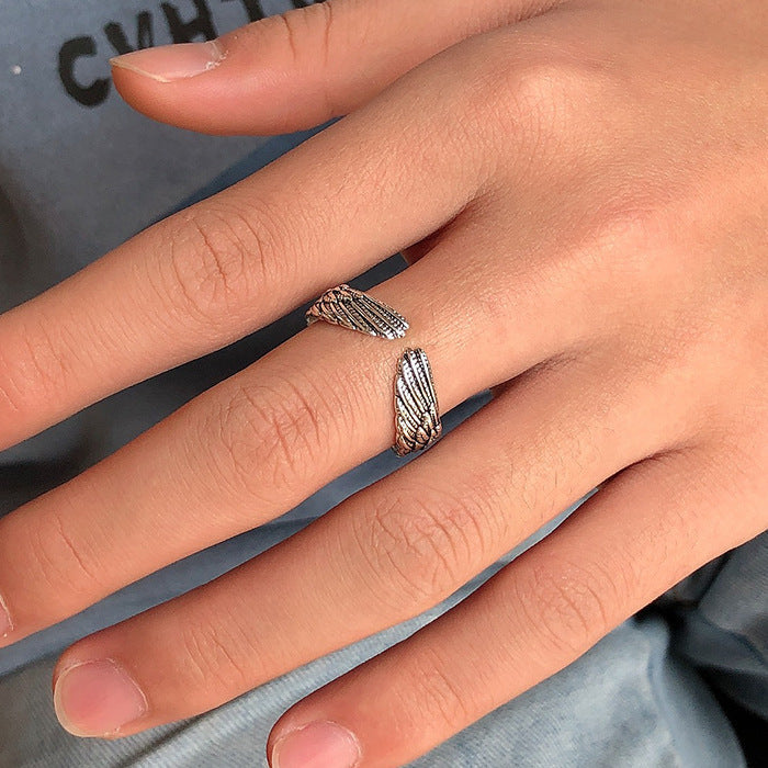 Hip Hop Angel Wing Ring Male Limorista