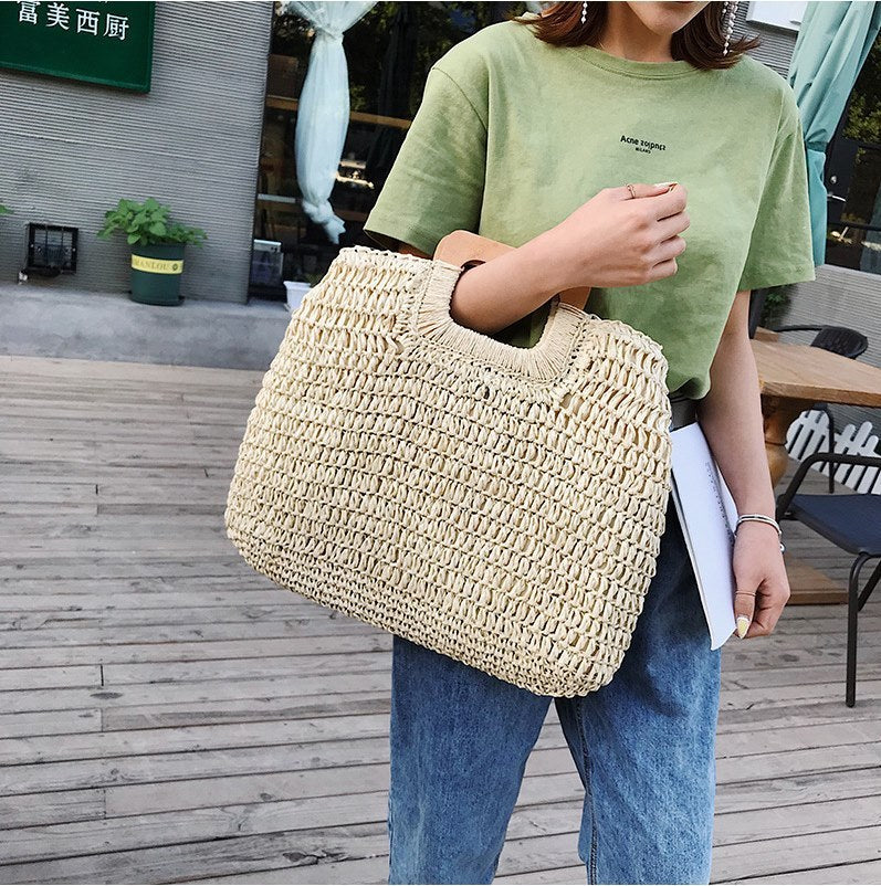 Straw Bag Beach Bag Handbag Handbag Limorista