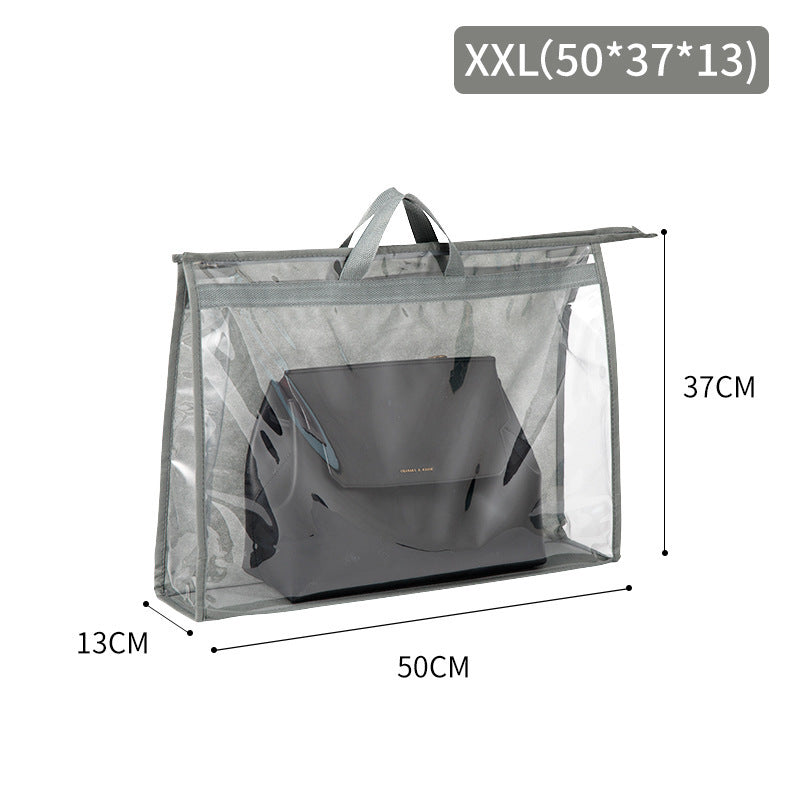 Bag Dust Bag Wardrobe Hanging Bag Storage Bag Pvc Transparent Waterproof Leather Bag Protection Storage Hanging Bag Limorista
