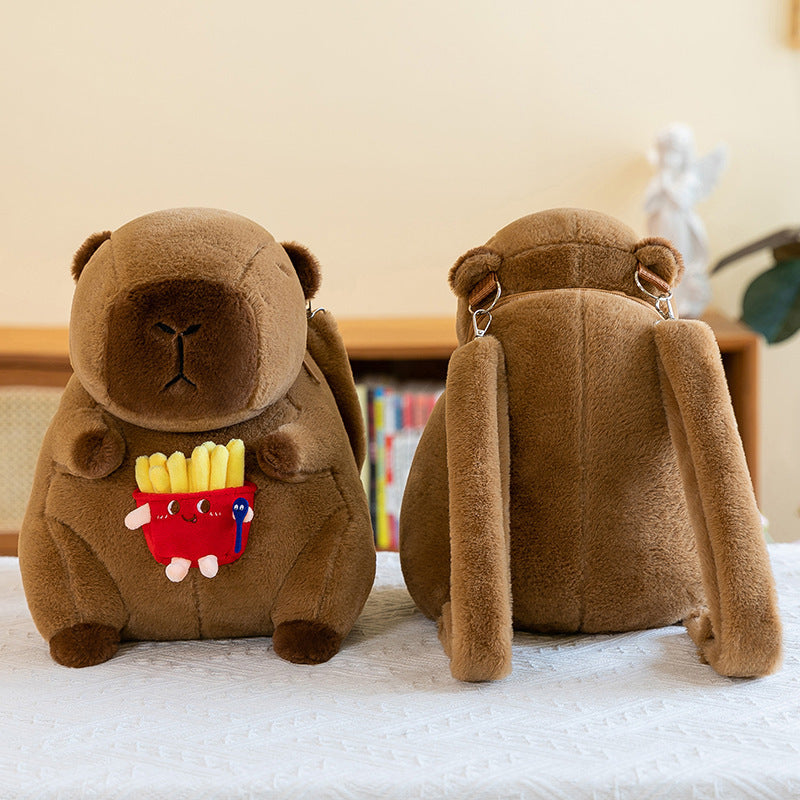 Capybara Backpack Plush Toy Creative Backpack Limorista