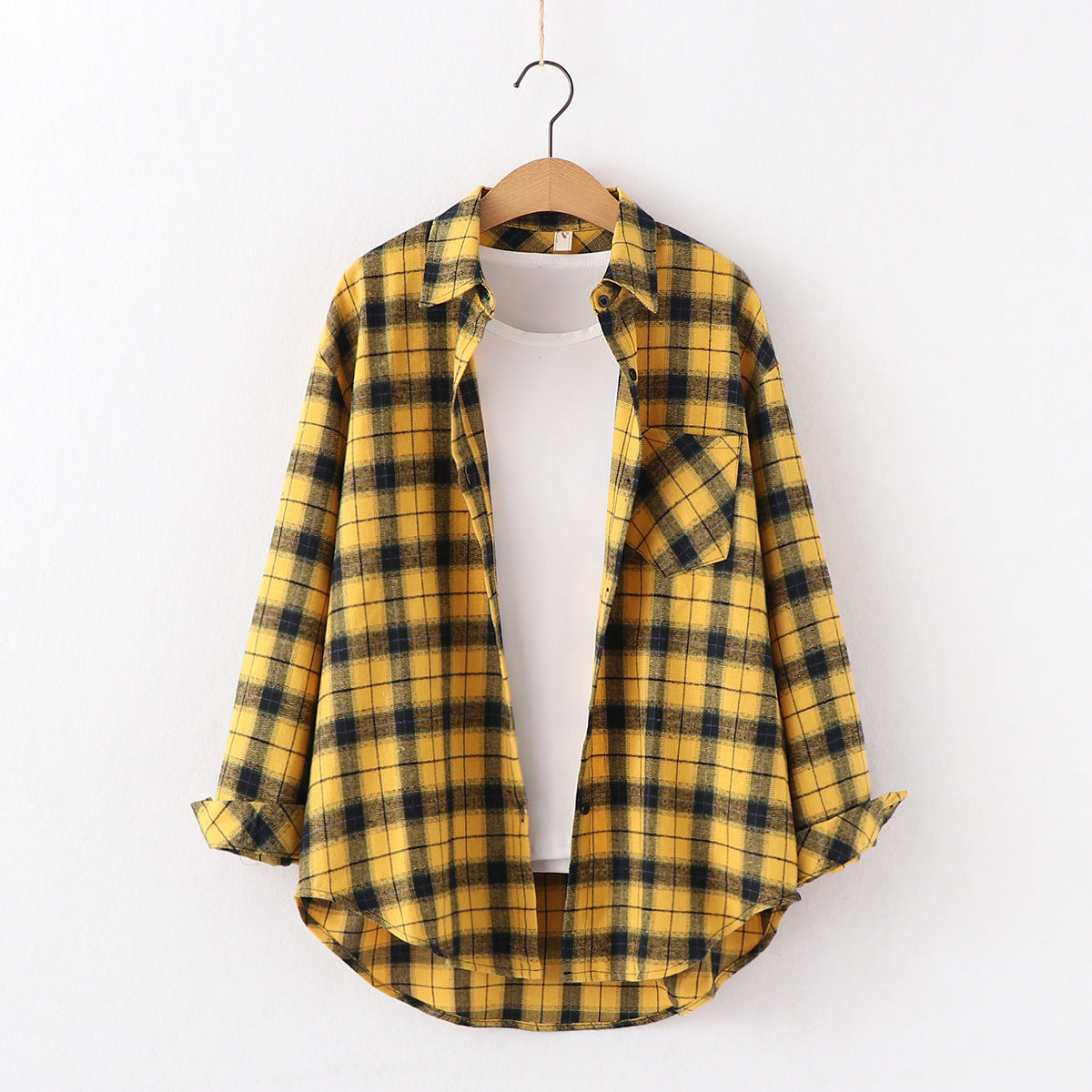 Plaid Shirt Women&