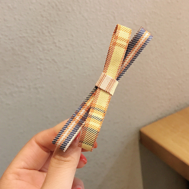 Lattice Word Clip, Duckbill Clip, Hairpin Female Side Bangs Clip On The Back Of The Head Limorista