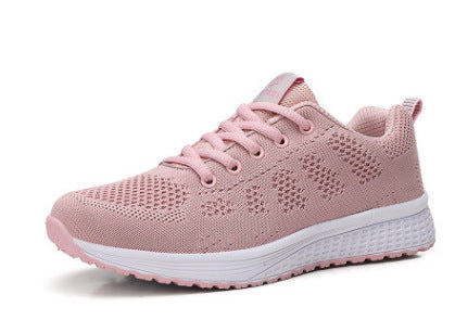 New Style Sports Shoes Women Flying Woven Mesh Women&