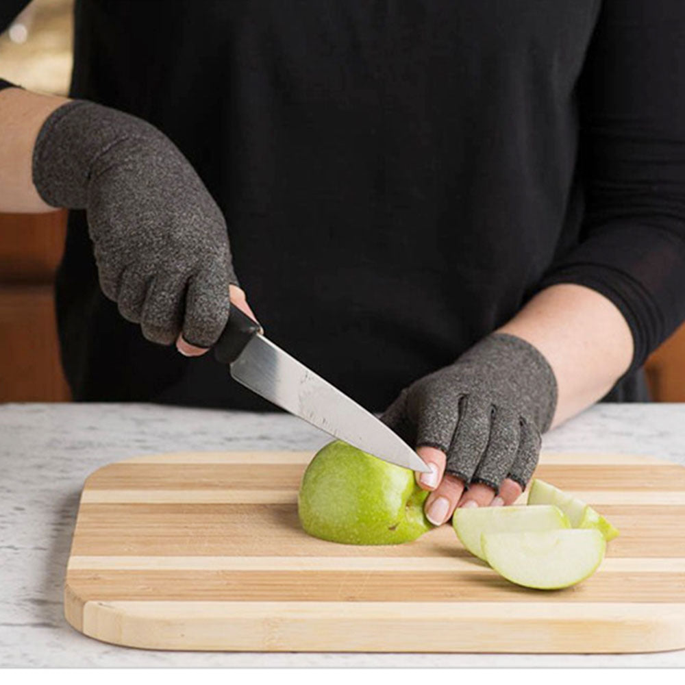 Fingerless Pressure Gloves Arthritis Rehabilitation Training Nursing Gloves Limorista
