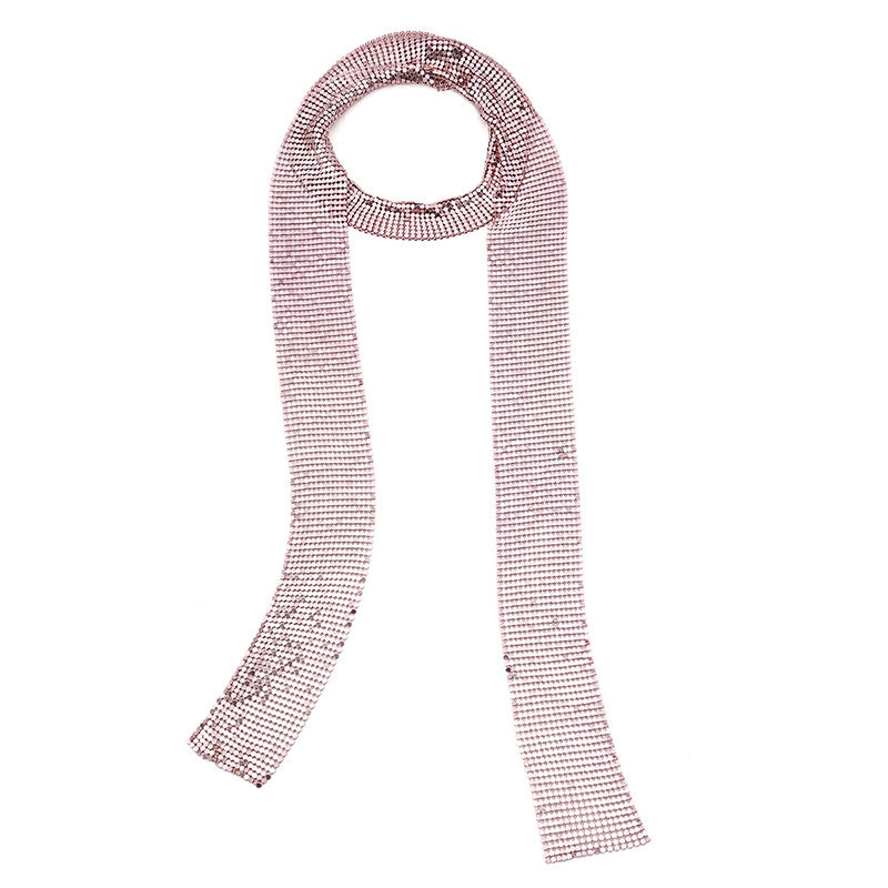 Sequin Fashion Necklace Metal Splicing Necklace Jewelry Limorista
