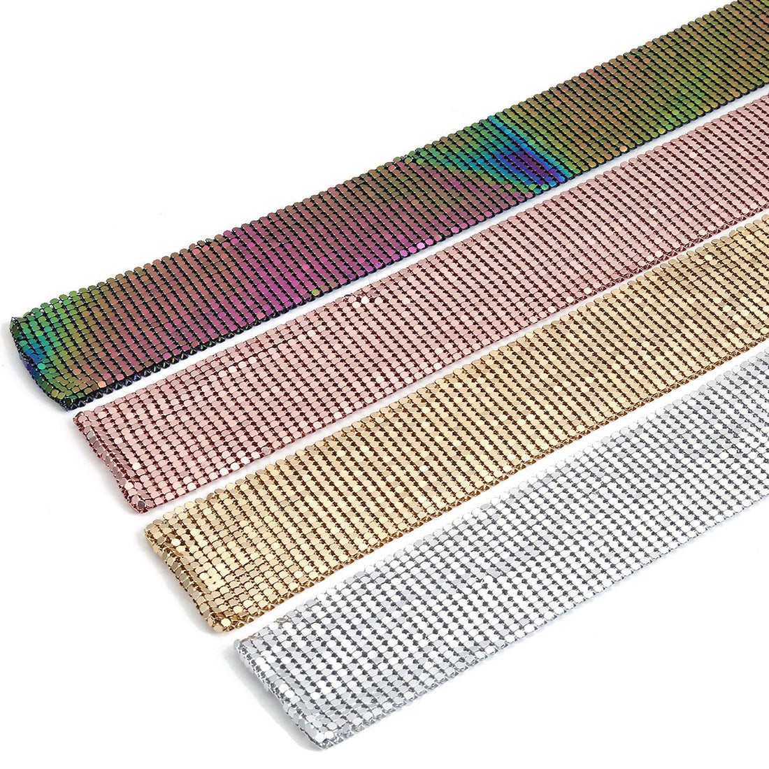 Sequin Fashion Necklace Metal Splicing Necklace Jewelry Limorista