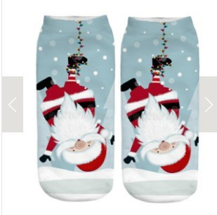 New 3D Printed Christmas Pattern Women&