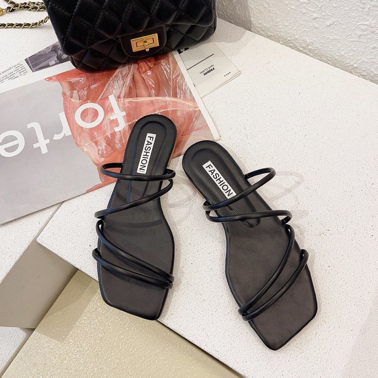 Flat Strap Sandals Limorista