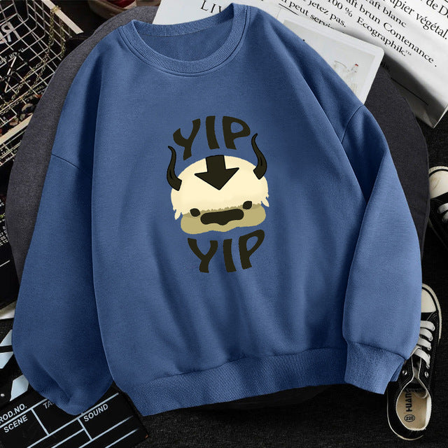Man New Fleece Sweatshirts Avatar The Last Airbender Limorista