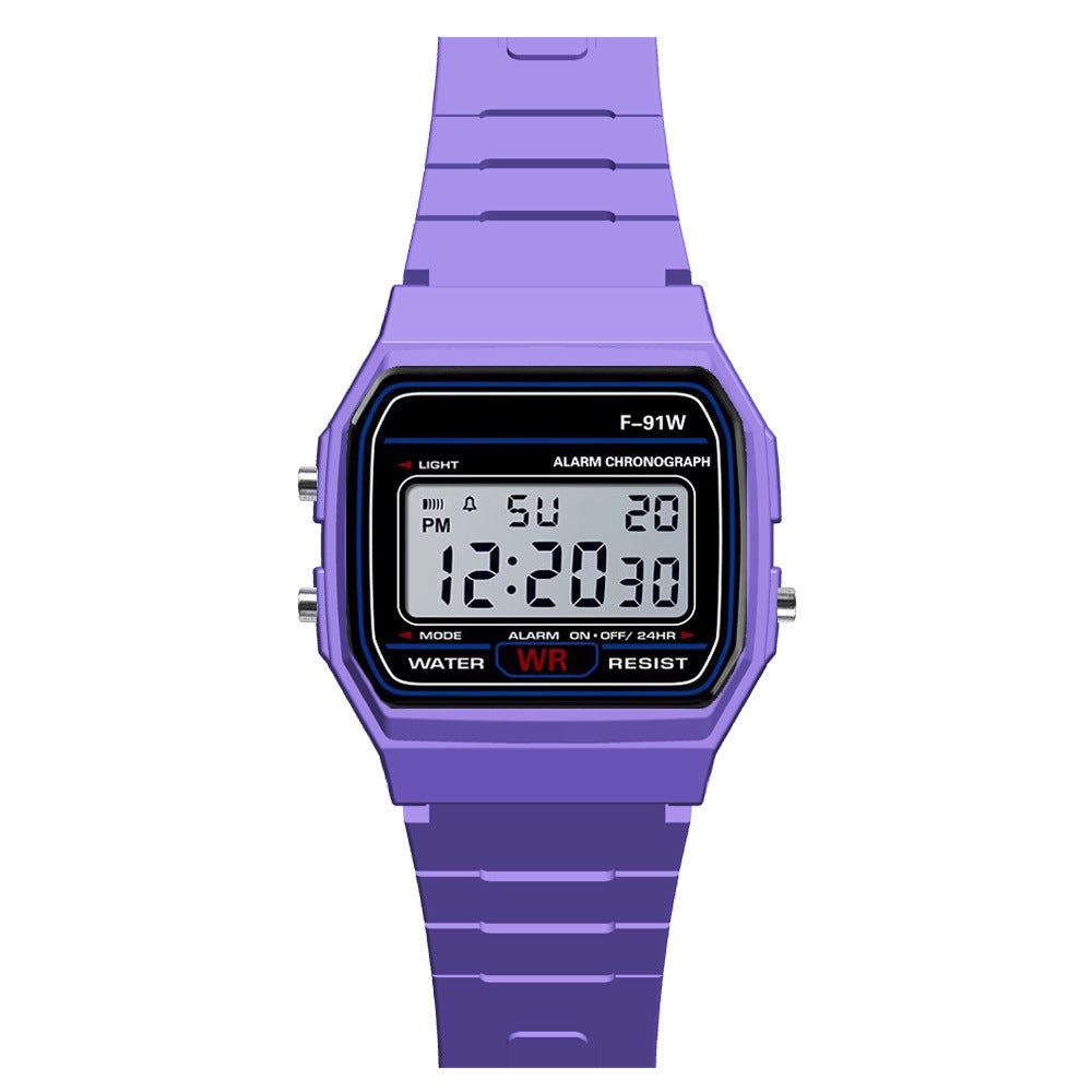 Digital Display Waterproof Round Watch Children Electronic Watch Limorista