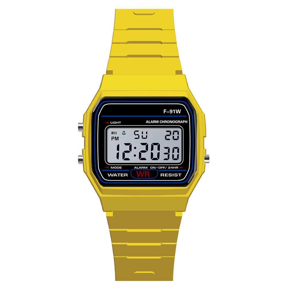 Digital Display Waterproof Round Watch Children Electronic Watch Limorista