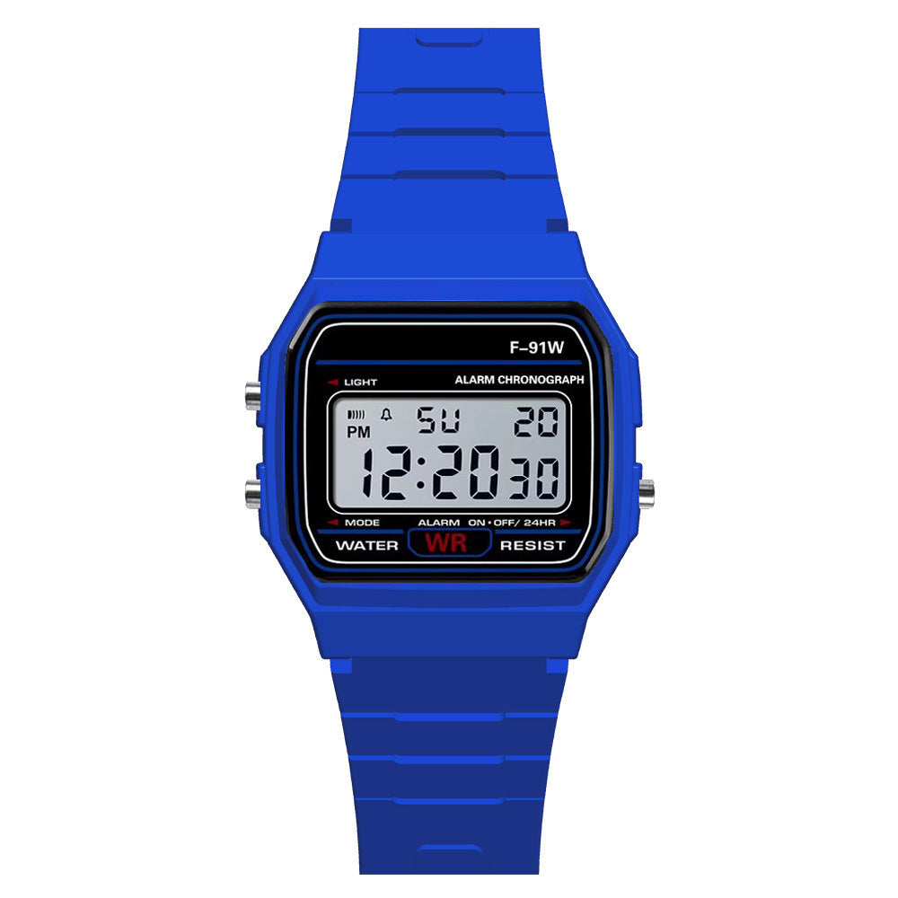 Digital Display Waterproof Round Watch Children Electronic Watch Limorista