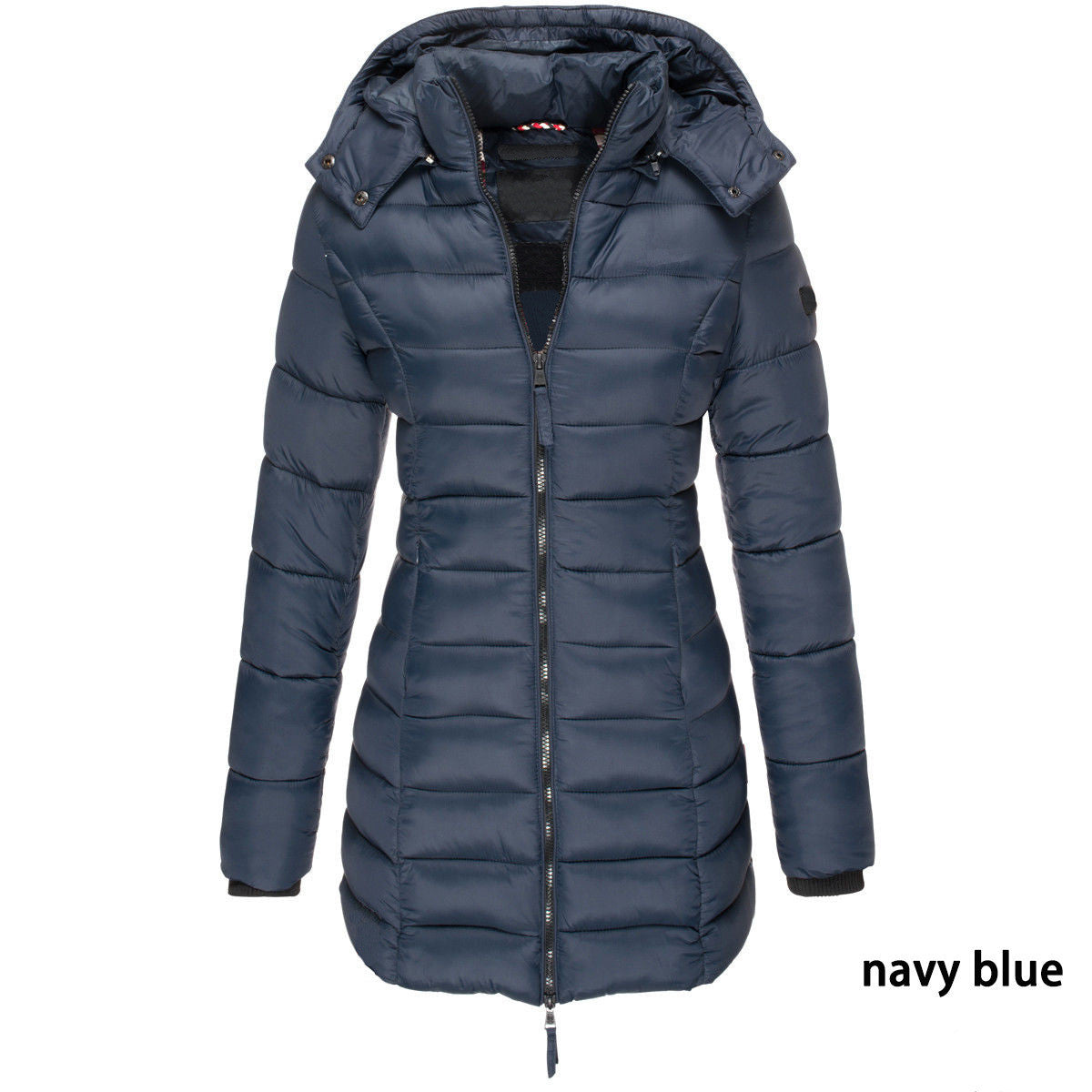Mid-length Slim-fit Quilted Jacket Limorista