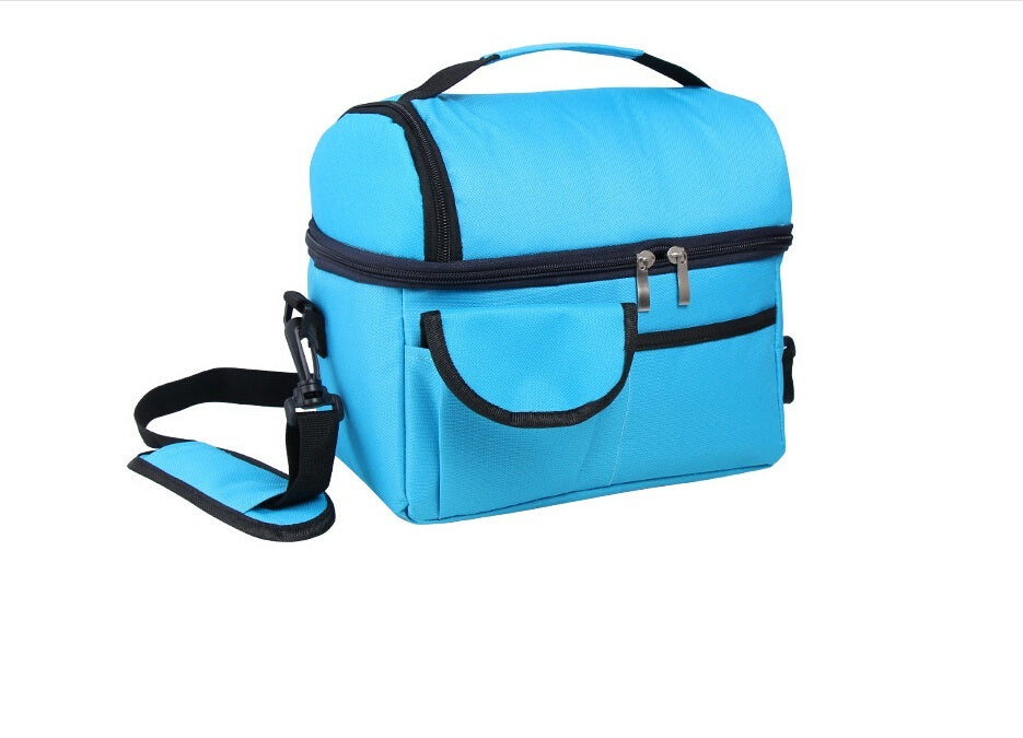 Bag Box Cooler For Men & Women Heavy Duty Oxford Nylon-Blac Limorista