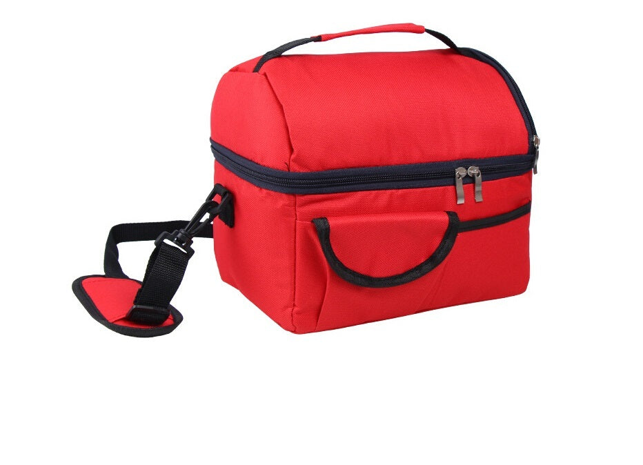 Bag Box Cooler For Men & Women Heavy Duty Oxford Nylon-Blac Limorista