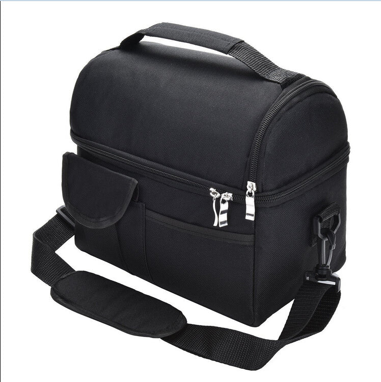 Bag Box Cooler For Men & Women Heavy Duty Oxford Nylon-Blac Limorista