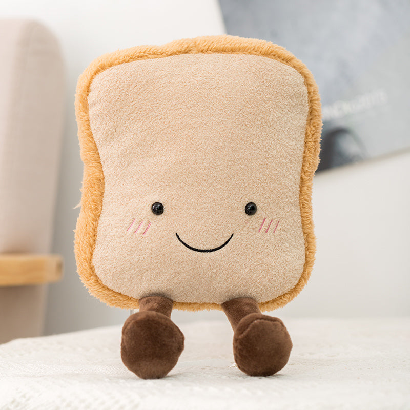 Creative Bread Dessert Pillow Blanket Simulation Toy Blanket Limorista