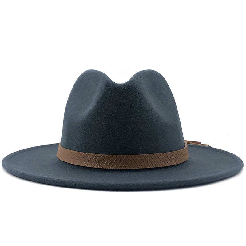 Top Hat With Flat Brim And Big Brimmed Hat Limorista