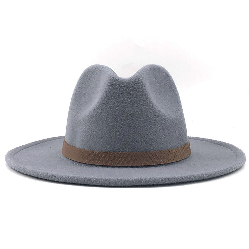 Top Hat With Flat Brim And Big Brimmed Hat Limorista