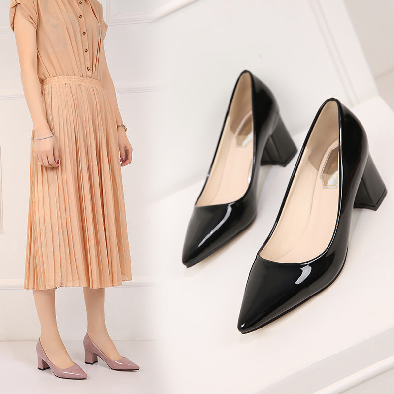 Pointed chunky heels Limorista